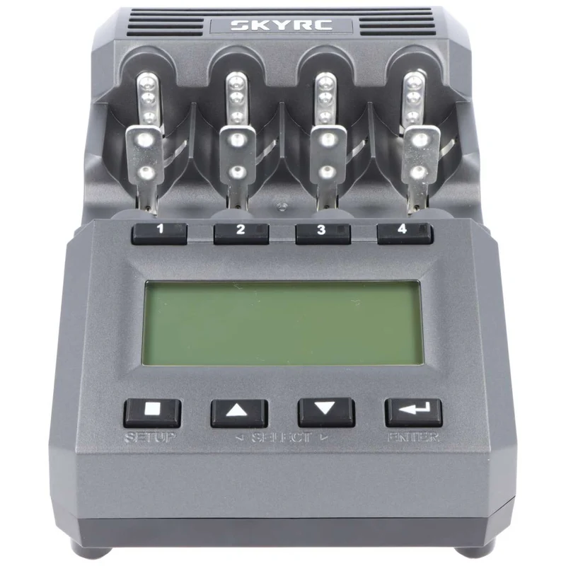 SkyRC MC3000 Universal-Ladegerät und Analyse-Gerät, für Rundzellen, mit App-Steuerung