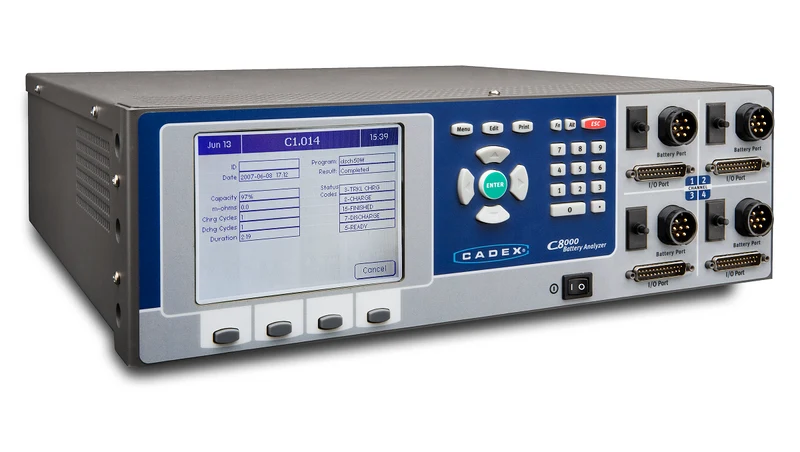 Cadex Batterie-Testsystem C8000