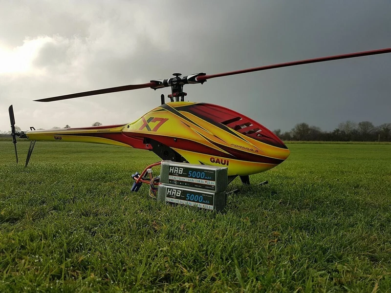 HRB 6S 5000mAh 22,2 V 50C EC5 LiPo Akku