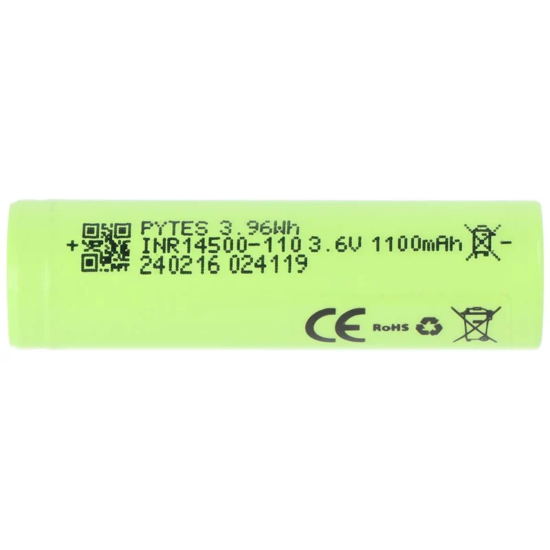 AccuCell Akku kompatibel für Oral-B Akku Li-Ion UR14500AC passend für Braun iO 6, 7, 8, 9, 10, 3,7 Volt
