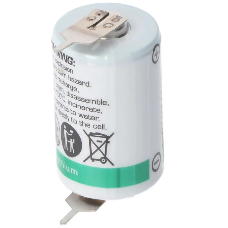 SAFT LS142502PF Lithium Batterie, Size 1/2 AA mit Printfahnen