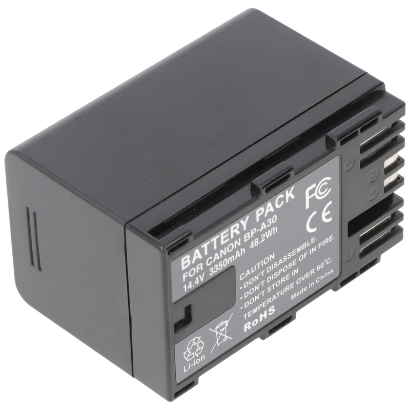 AccuCell Akku passend für CANON BP-A30 Li-Ion 14.4V 3350mAh