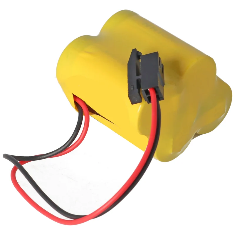 AccuCell Stecker beachten ! 6 Volt Batterie passend für BR-2/3AGCT4A, A98L-0031-0025, CL 25A, A06B-6114-K504, bitte Stecker mit originaler Batterie exakt vergleichen