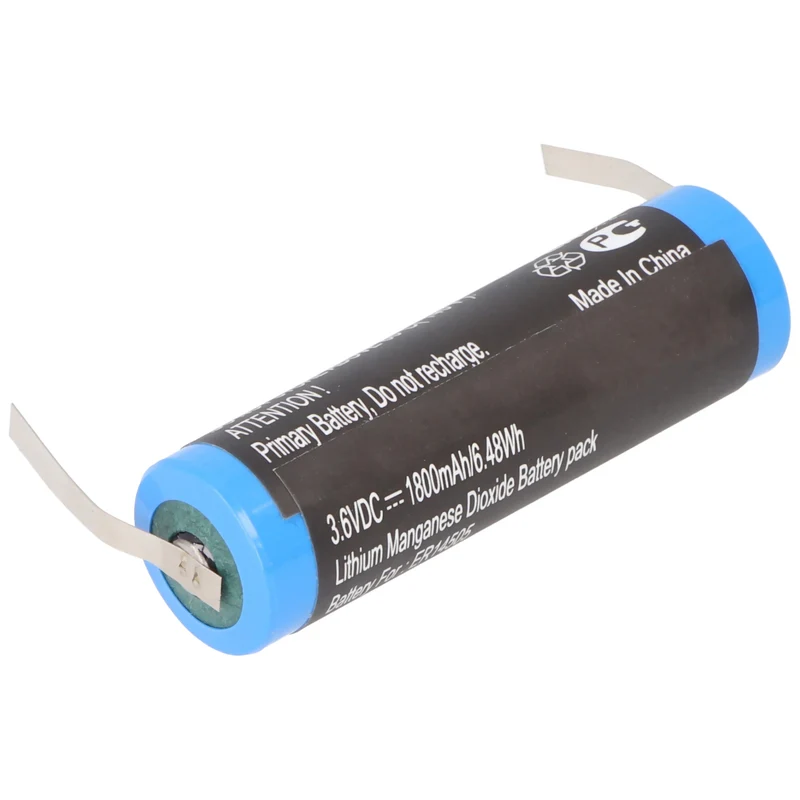 AccuCell Maxell ER6C Batterie 3.6V 1800mAh für MITSUBISHI F2-40BL FX2N-48M LS14500-MF PM-20BL T2282