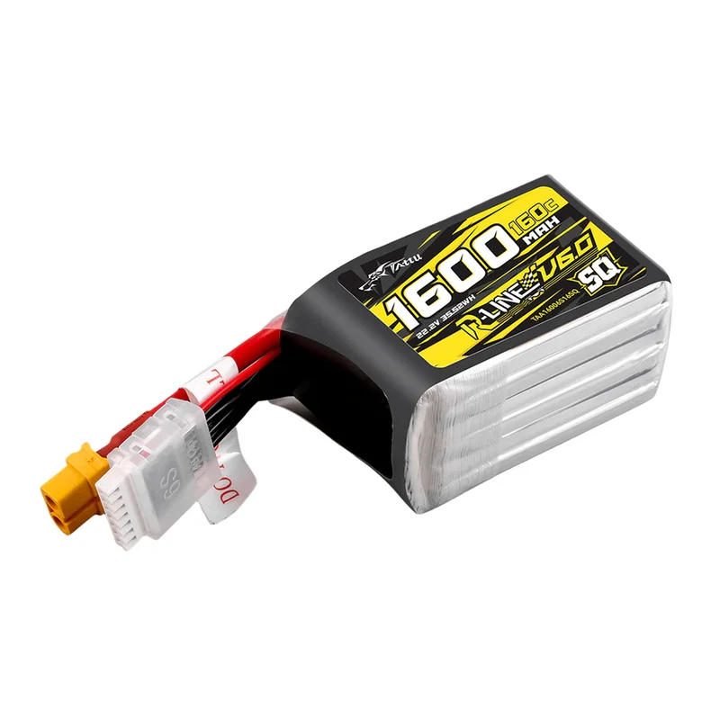 Tattu R-Line V6 1600mAh 6S 160C SQ LiPo-Akku mit XT60