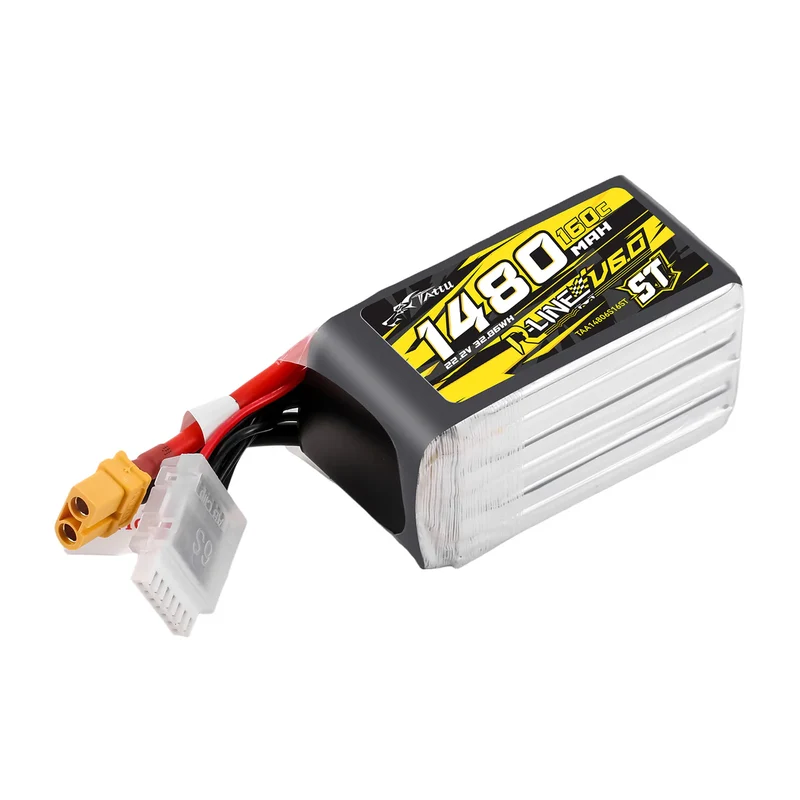 Tattu R-Line V6 1480mAh 6S 160C ST LiPo-Akku mit XT60