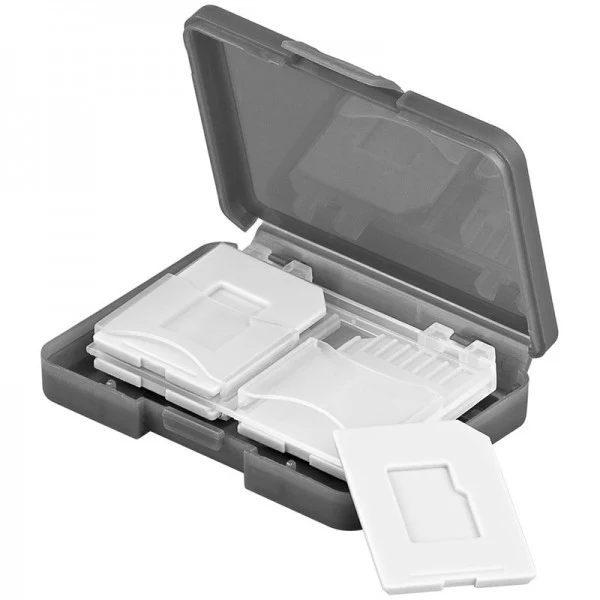 Aufbewahrungsbox für bis zu 4x SD Speicherkarten