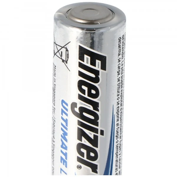Energizer L91 Lithium Batterie AA 1,5 Volt, 3000mAh 4er Blister MIgnon AA LR6