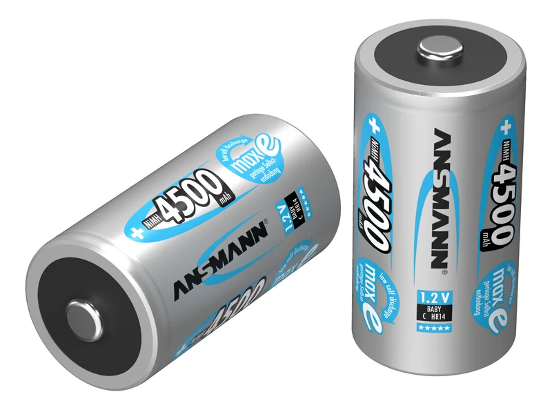 Ansmann maxE Baby C LR14 4500mAh NiMH Akku im 2er Blister