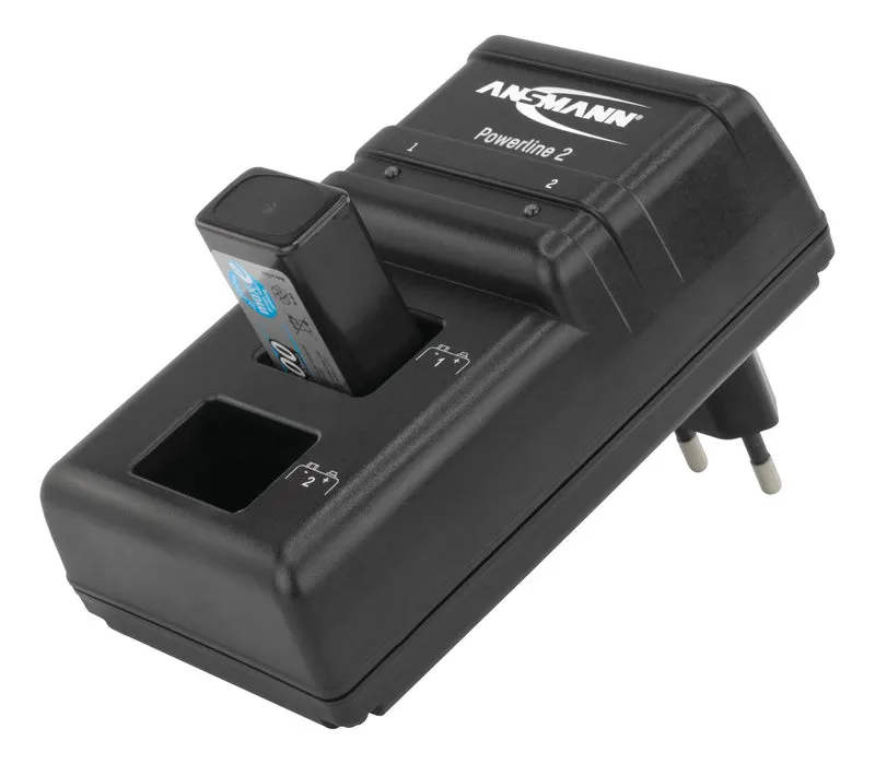 Ansmann PowerLine2 9Volt Ladegerät