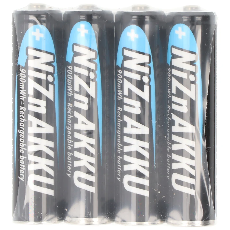 Ansmann Nickel Zink LR03 AAA NiZn Akku 1,6 Volt 900mWh im 4er Set