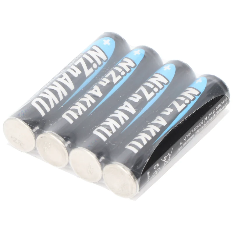 Ansmann Nickel Zink LR03 AAA NiZn Akku 1,6 Volt 900mWh im 4er Set