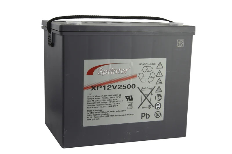 EXIDE Blei Vlies (AGM) Sonnenschein Sprinter XP12V2500 12.0V 69.5Ah