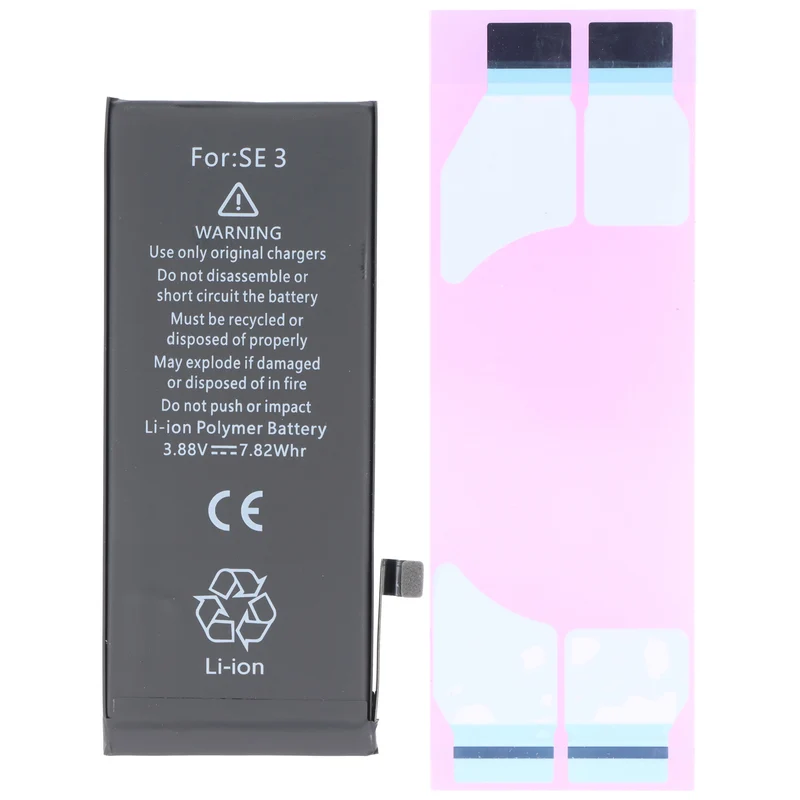 AccuCell Akku passend für Apple iPhone SE 2022, Li-Polymer, 3,88V, 2018mAh, 7,8Wh, w/o Werkzeuge