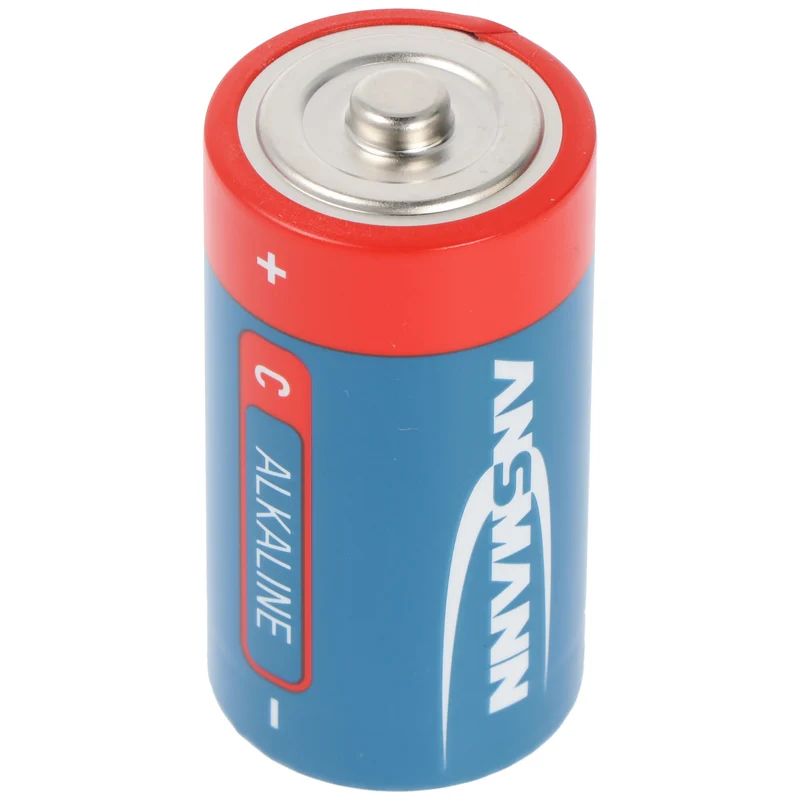 Ansmann Alkaline Batterie Baby C, LR14, 1,5V, 2er Papierblister