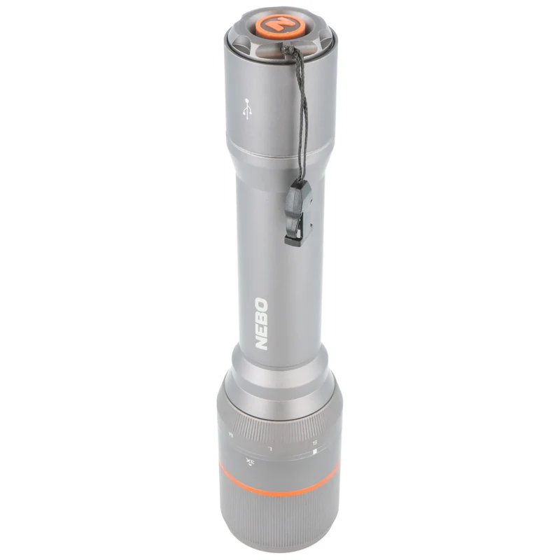 NEBO LED Taschenlampe Davinci 3500 mit bis zu 3.500 Lumen und 131 Meter, mit 21700 Li-Ion Akku