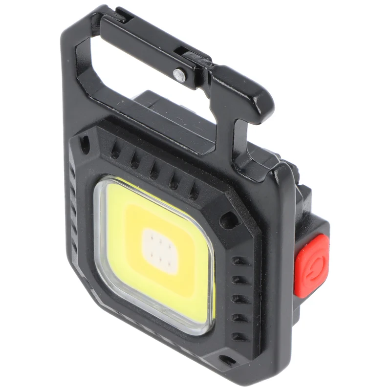 XCell Akku LED-Leuchte Square mit bis zu 1000 Lumen Helligkeit, Mini Leuchte, wiederaufladbar, 3-farbige COB-LED