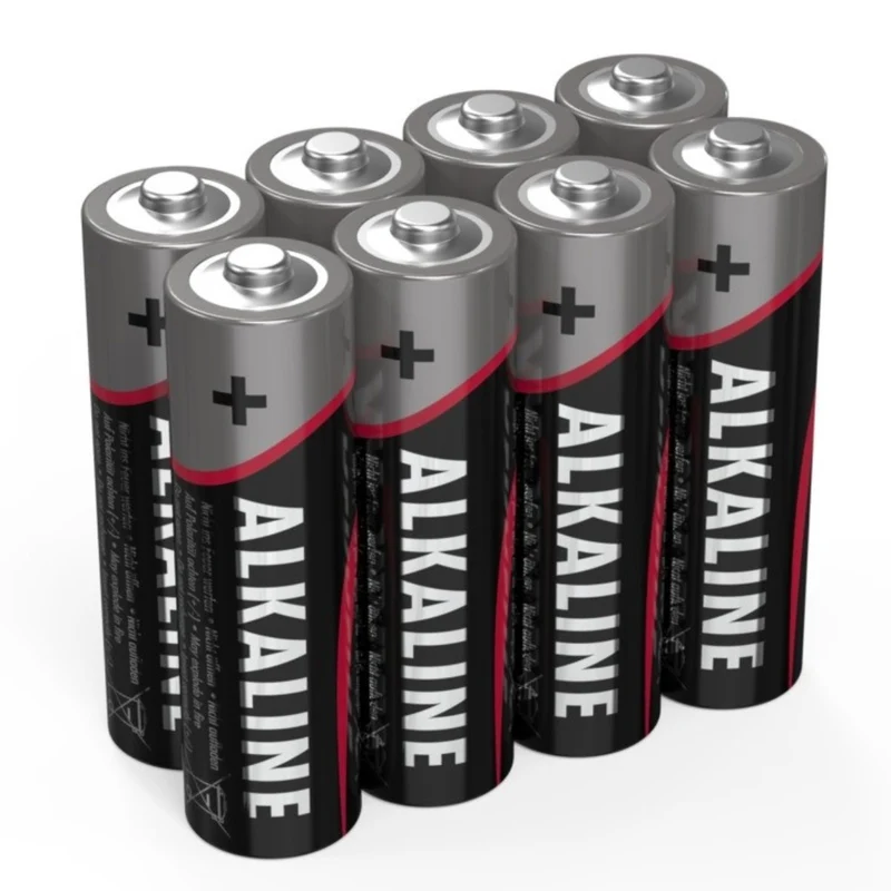 Ansmann 5015280 AA Mignon Batterie LR6 Alkaline 1.5 Volt 8 Stück