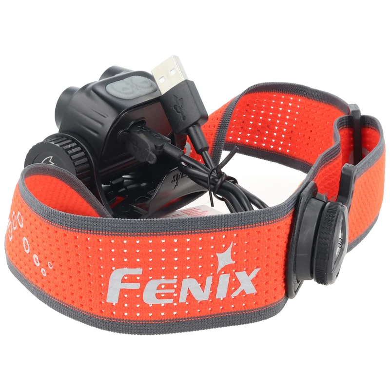Fenix HM65R-T Stirnlampe, wiederaufladbare LED Stirnleuchte mit max. 1300 Lumen, Ladung über USB-C, inklusive Fenix ARB-L18-3500 Akku
