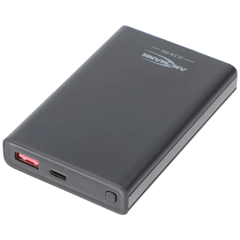 Ansmann Powerbank PB222PD 10.000mAh, schnellladefähig, ultrakompakt und leicht