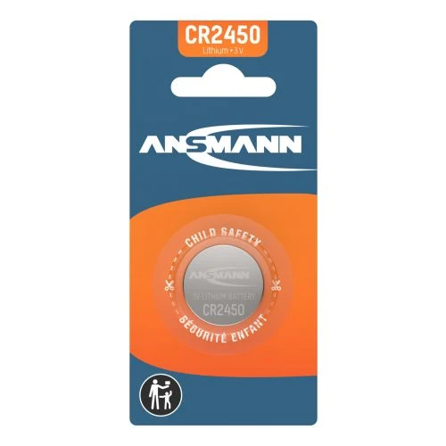 Ansmann Lithium Knopfzelle CR2025, 3 Volt