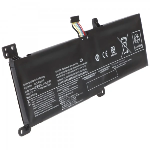 AccuCell Akku passend für Lenovo IdeaPad 320, 520, Li-Polymer, 7,6V, 4730mAh, 36Wh