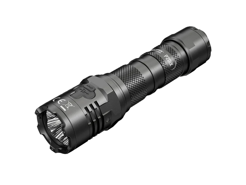 Nitecore P20iX LED-Taschenlampe, 4000 Lumen, taktische Taschenlampe mit Memoryfunktion, 21700 Li-Ion Akku Typ NL2150HPi 5000mAh
