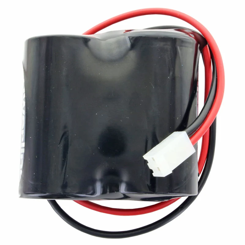 AccuCell Ersatzbatterie passend für ABUS FU2986, FU8220, FU8222, Secvest kompatibel für 2WAY-Funk-Außensirene (bitte Polung beachten) (2 St.)