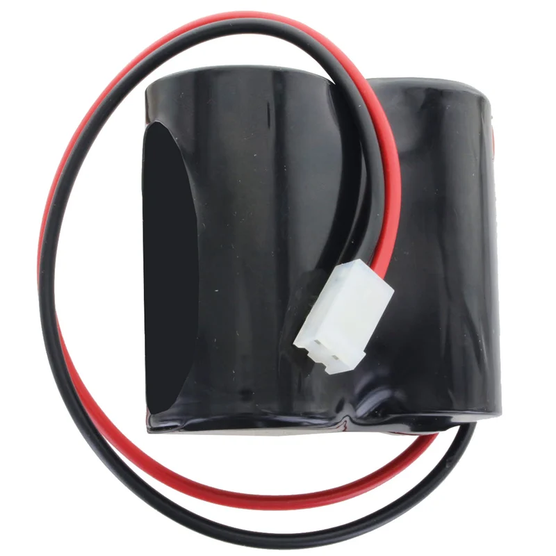 AccuCell Ersatzbatterie passend für ABUS FU2986, FU8220, FU8222, Secvest kompatibel für 2WAY-Funk-Außensirene (bitte Polung beachten) (2 St.)
