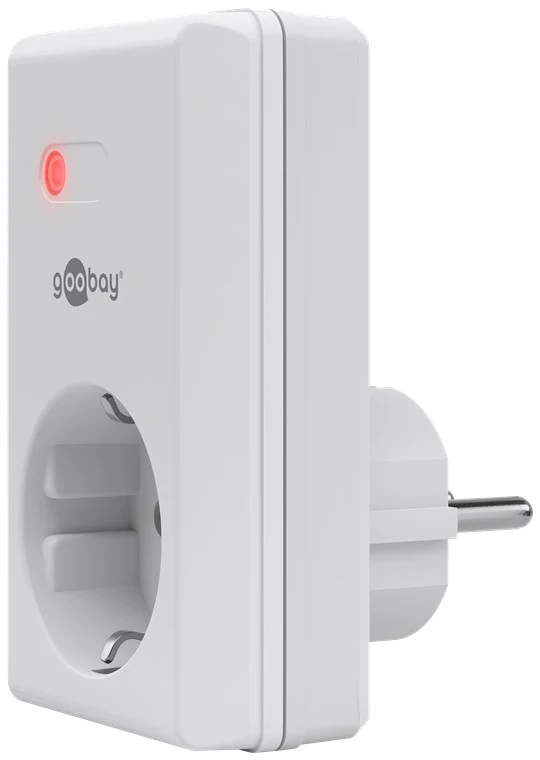 Goobay Funksteckdosen-Set 3+1 - 3x Schutzkontakt-Steckdose und 1x Fernbedienung
