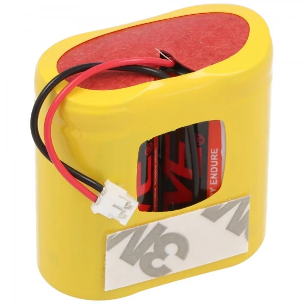 AccuCell Batterie 3V passend für Panasonic CR-23ZCF2CN, Glutz 271964 Batteriepack