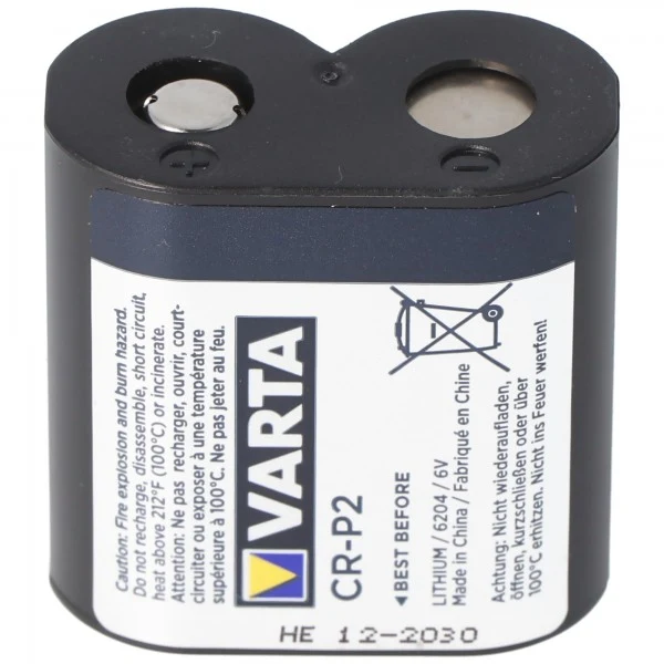 Varta CR-P2 6204 6 Volt Lithium Batterie
