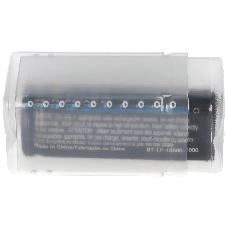 AccuCell Flexible Aufbewahrungsbox für 1 Stück Akku 21700, 20700, 18650, 18500