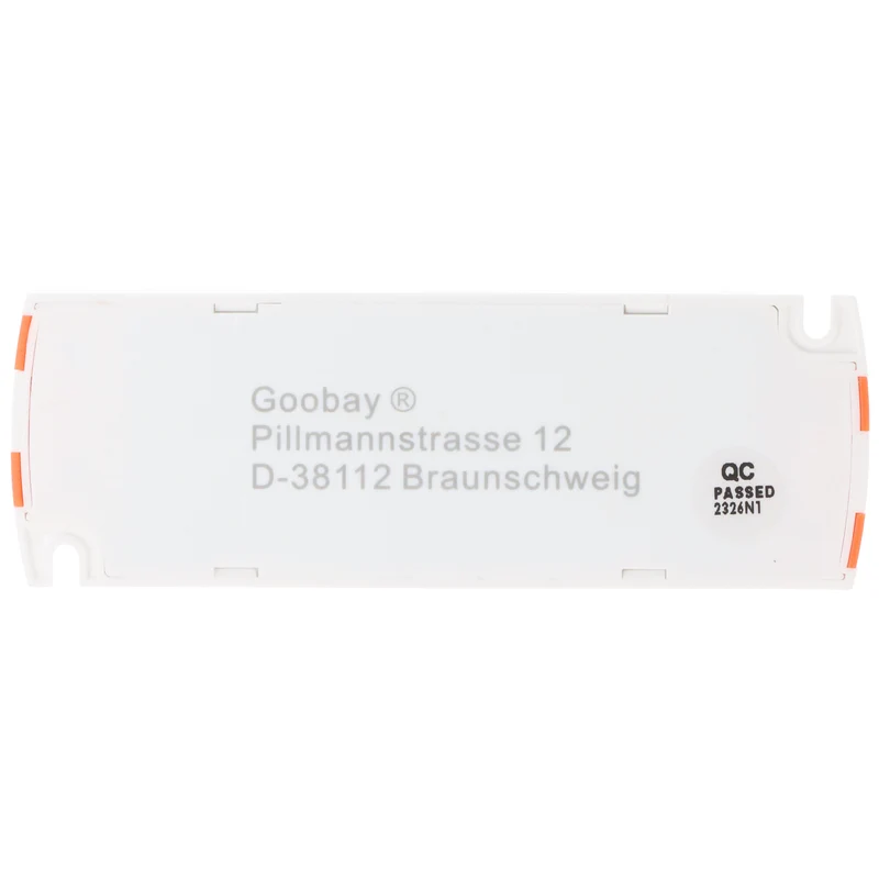 Goobay LED-Trafo 12 V/15 W 12 V DC für LEDs bis 15 W Gesamtlast 103x35,5x16mm