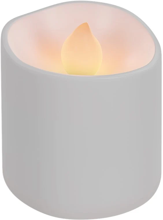 Goobay 6er-Set LED-Teelichter - Kerzen-Set mit Fernbedienung, für den Innenbereich (IP20), warmweiß (2700 K), Aufladung über USB