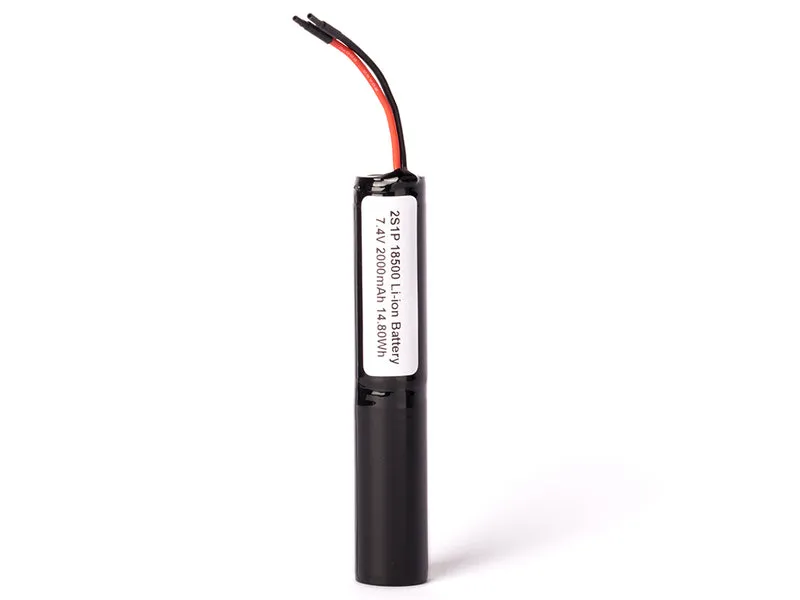 Keeppower 2S1P 2x18500 7,2V-7,4V 2000mAh Li-Ion mit BMS-Schutz