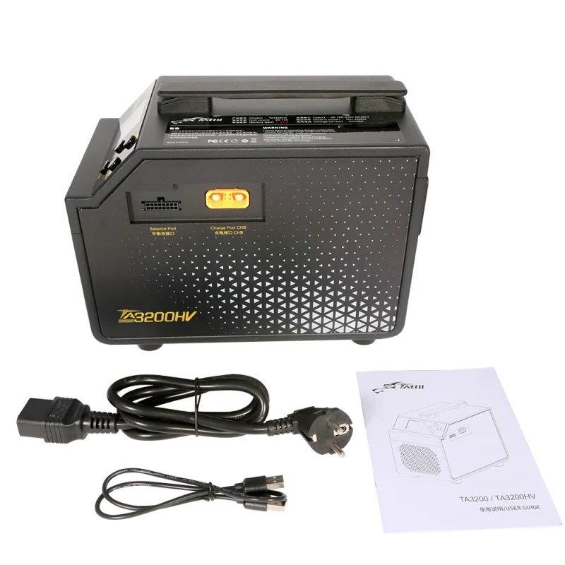 Tattu Zweikanal-Smart-Ladegerät 60 A/3200 W für 6S-14S TATTU-Akkus und HV-Softpacks