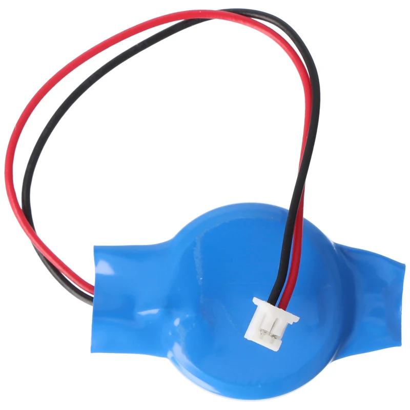 AccuCell CMOS Batterie CR2032 mit Stecker, Backup Lithium Batterie, Stecker ca. 3,2x4mm, Kabellänge 7 cm