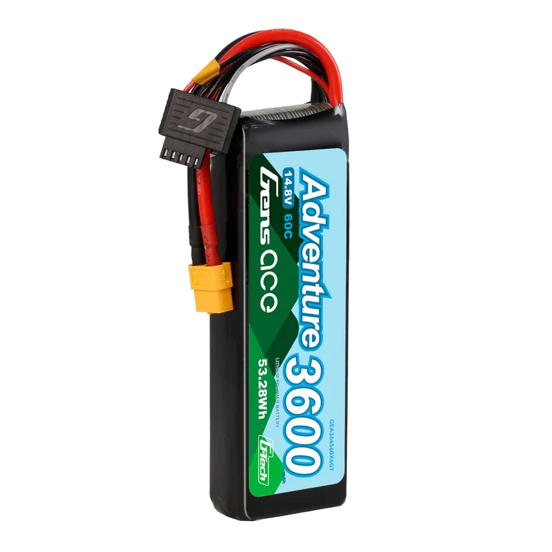 Gens Ace Adventure G-Tech 3600 mAh 4S1P 14,8 V 60 C RC-Auto-LiPo-Akku
