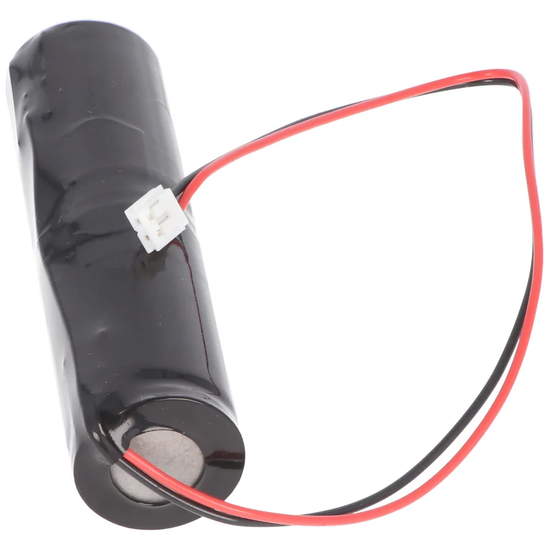 AccuCell Notleuchtenakku NiCd 2,4V 1800mAh L1x2 Sub-C mit Kabel und Stecker passend für RZB GSUN3 671707.002