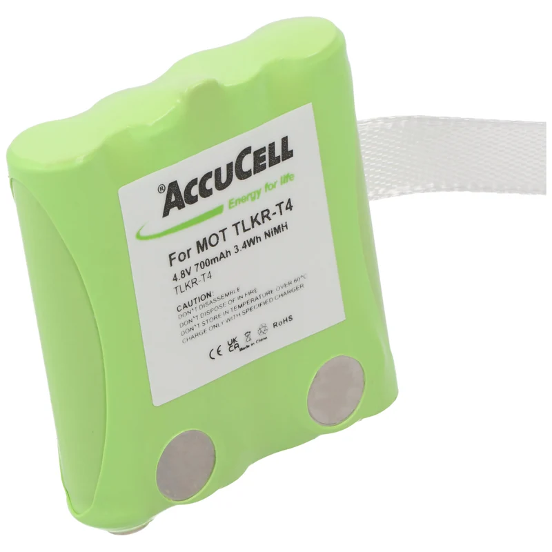 AccuCell MOTOROLA TLKR-T4 Akku TLKR-T5, TLKR-T7, TKLR-T8, TKLR-T80, TKLR-T80 Extreme als Nachbau Akku von AccuCell