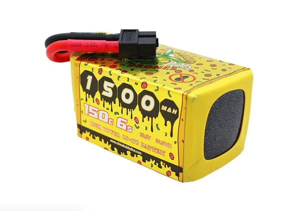 CNHL Pizza Series Pro 6S 1500mAh 22,2V 150C Lipo-Akku mit XT60-Stecker