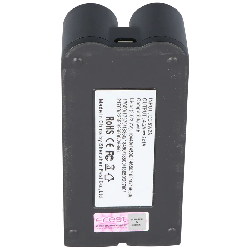 Efest SLIM K2 2-Schacht Li-Ion-Akkuladegerät