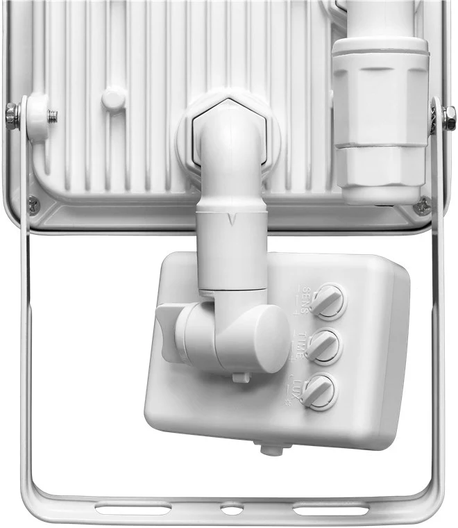 Goobay LED-Außenstrahler, 50 W, mit Bewegungsmelder - mit 4250 lm, neutralweißem Licht (4000 K), PIR-Sensor mit ON-/OFF-Funktion und M16-Kabelverschraubung, für den Außeneinsatz geeignet (IP44)