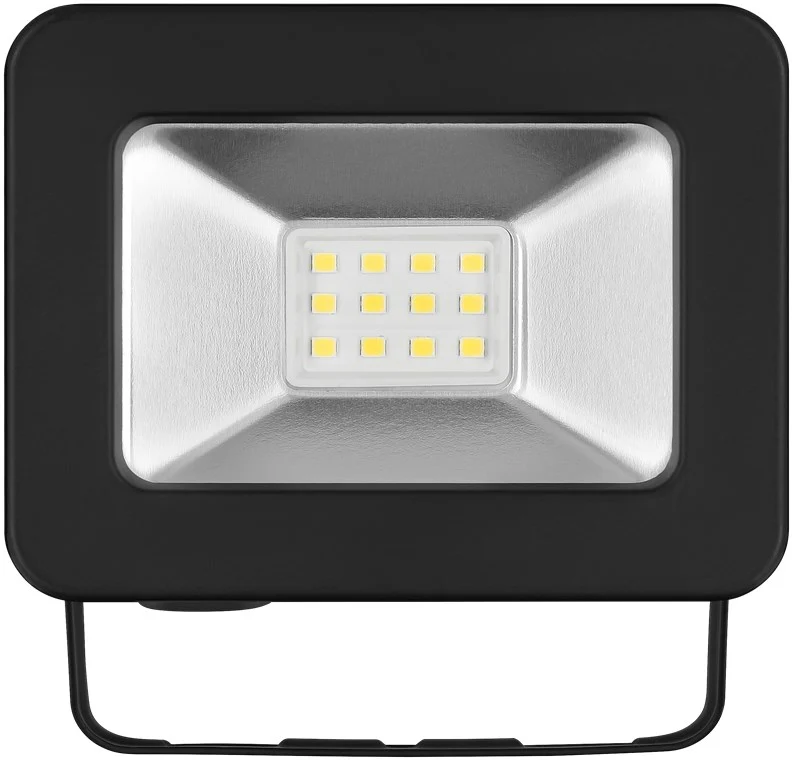Goobay LED-Außenstrahler, 10 W - mit 850 lm, neutralweißem Licht (4000 K) und M16-Kabelverschraubung, für den Außeneinsatz geeignet (IP65)