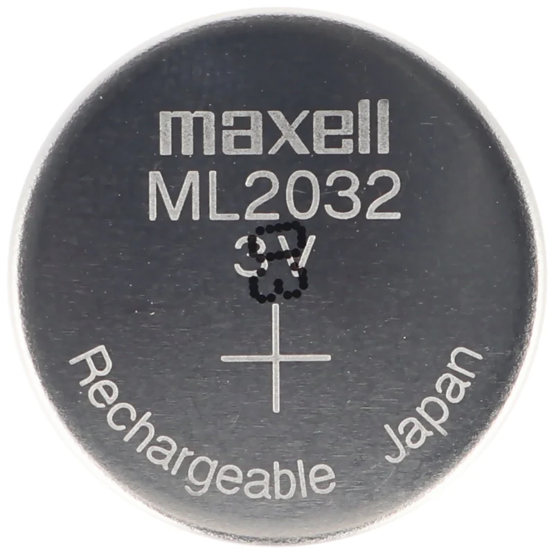 Maxell ML2032 Li-Ion Akku 3V Akku ML 2032 3,2 x 20 mm