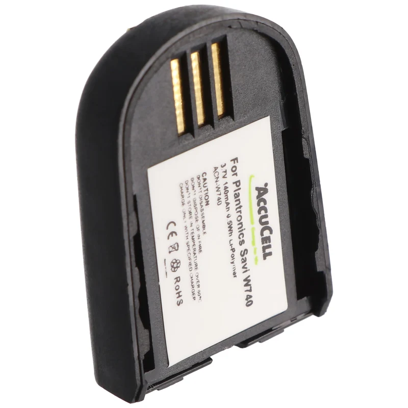 AccuCell Akku passend für Plantronics Savi, Savi 440, Savi 740, Savi W440, Savi W440-M, Savi W740, Savi W740-M, Savi W745, Savi WH500