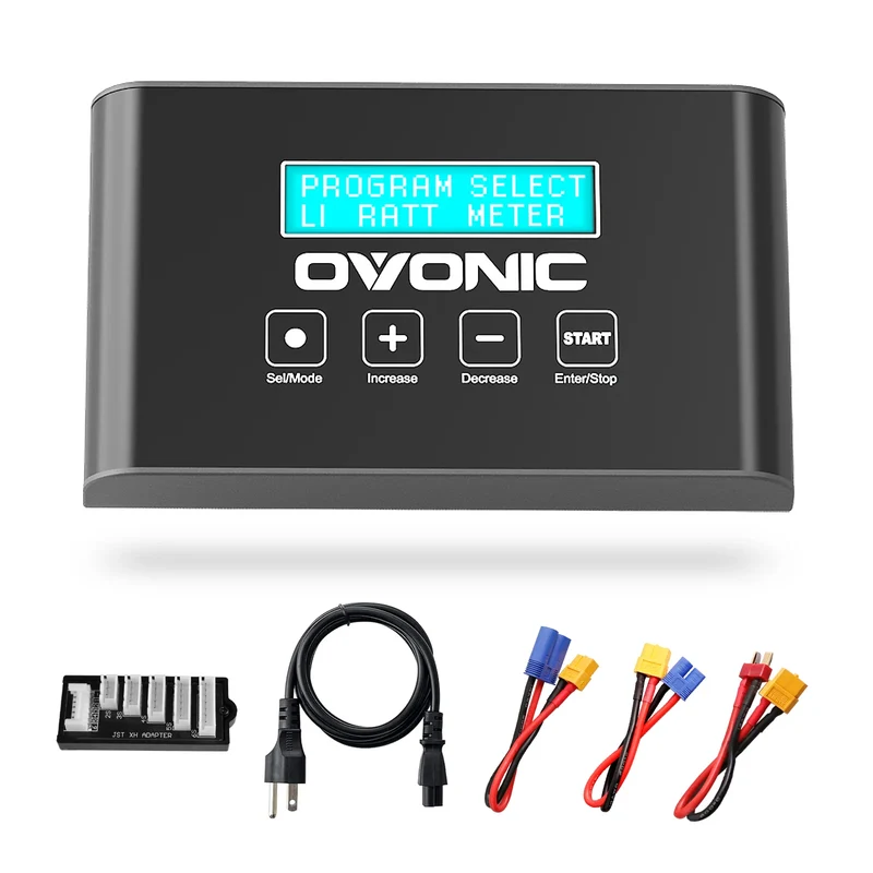 Ovonic Mate 1 Lipo Ladegerät 100W 10A Lipo Akku Balance Ladegerät für 1S-6S LiPo Lilon Life NiCd NiMh Pb RC Akku