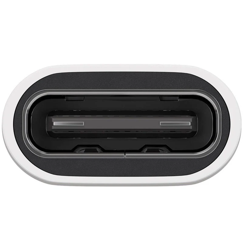 AccuCell Adapter USB 2.0 Micro-B auf USB-C weiß, zum Verbinden eines Micro-USB Gerätes mit einem USB-C Kabel
