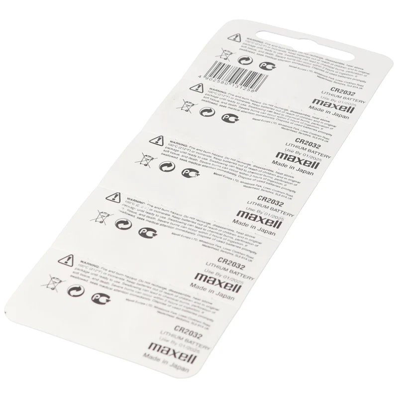 Maxell CR2032 Lithium Batterie IEC CR2032 5er-Sparset